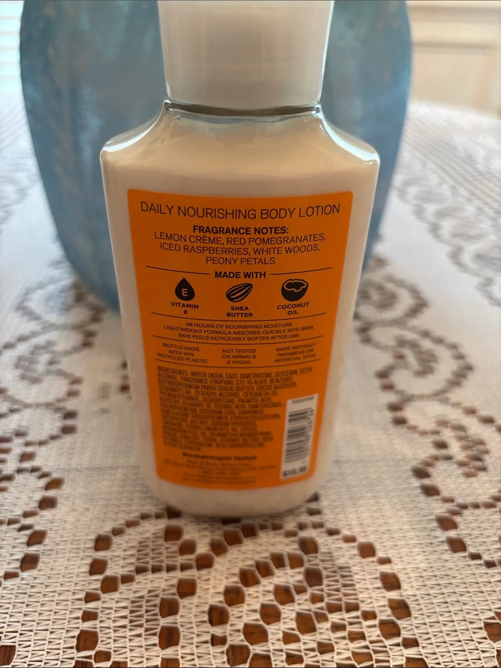 Bath & Body Works Lemon Pomegranate Cream Body Lotion